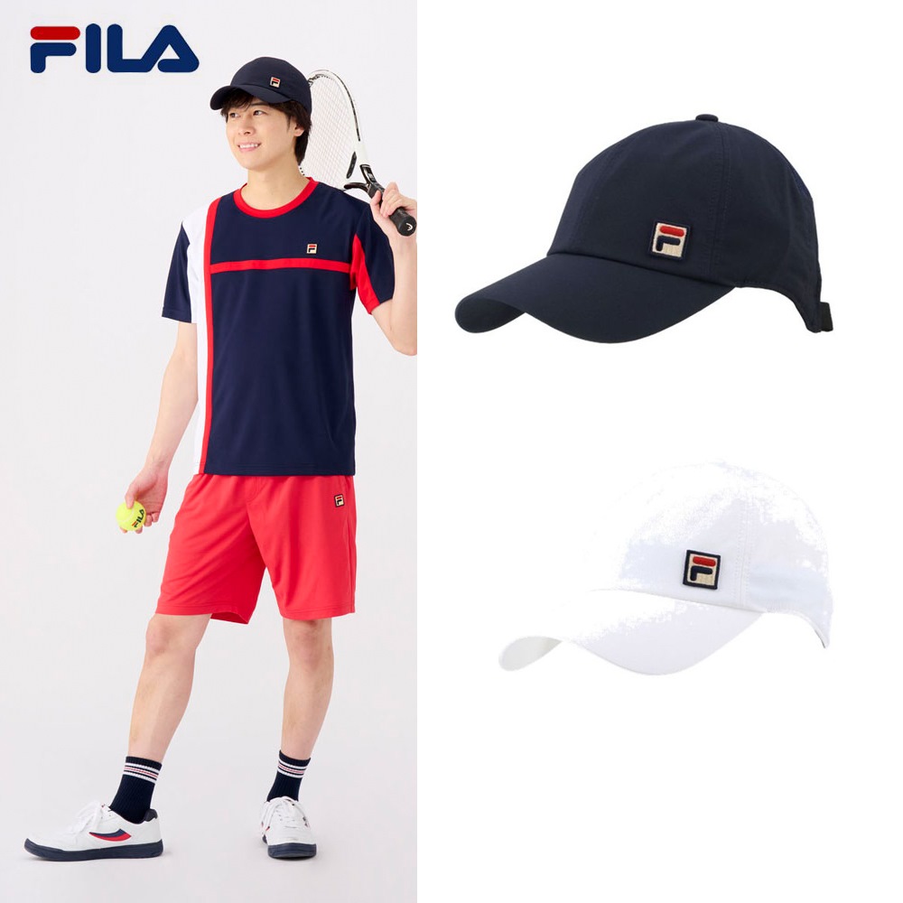 フィラ FILA テニスキャップ・バイザー ユニセックス  ユニキャップ VM9748 2022SS