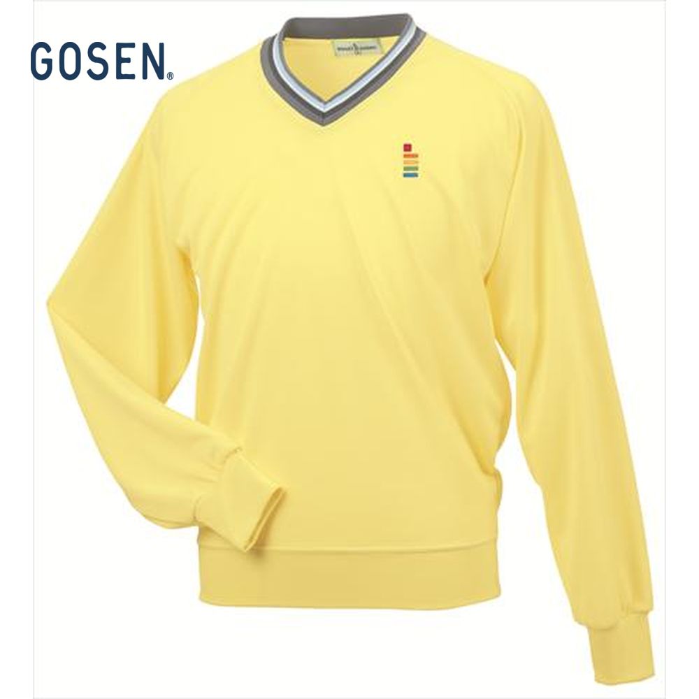 GOSEN（ゴーセン）「ユニセックス V首トレーナー W1300」テニスウェア