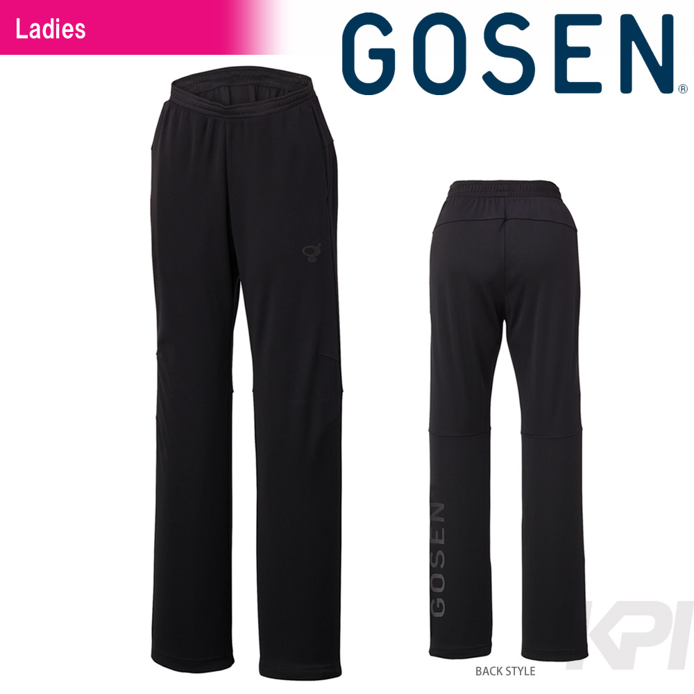 GOSEN（ゴーセン）「レディース ニットロングパンツ W1503」テニスウェア