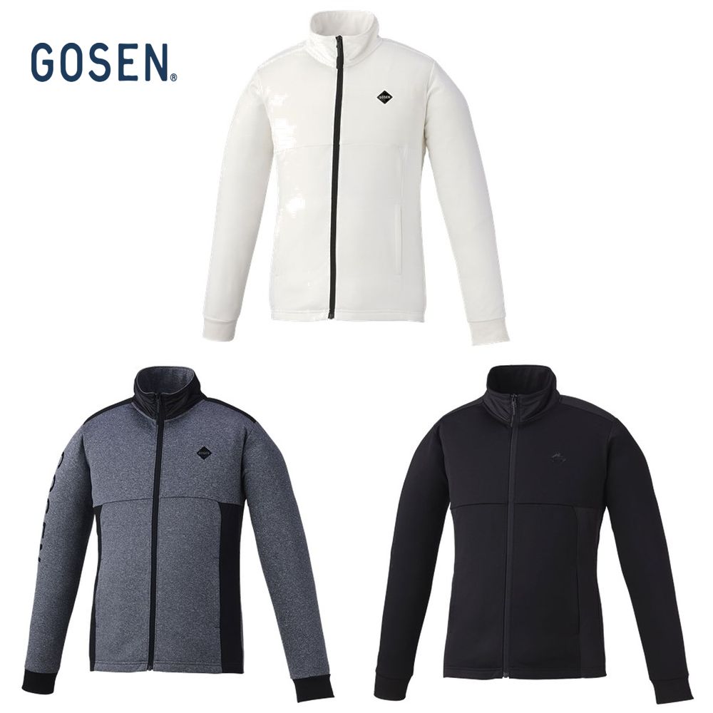 ゴーセン GOSEN テニスウェア ユニセックス 裏起毛ストレッチジャケット W1950 2019FW