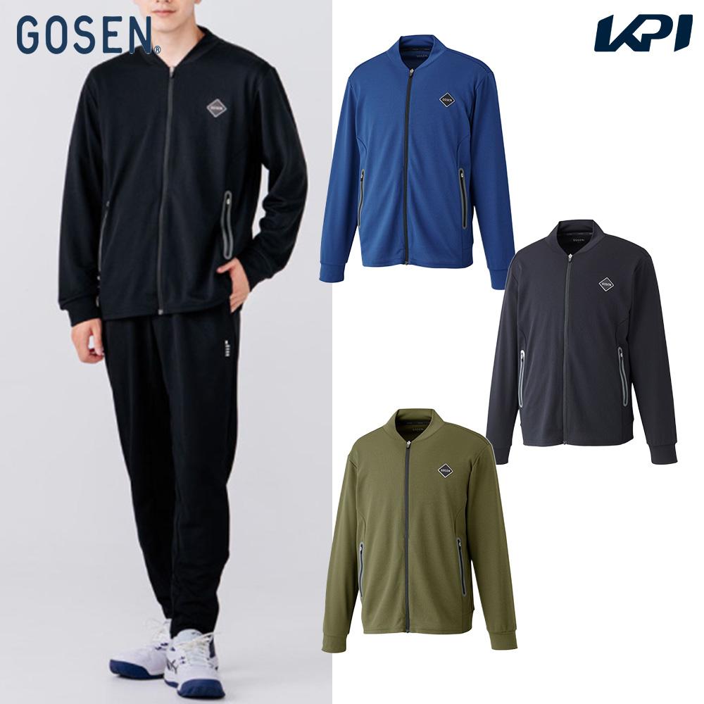 ゴーセン GOSEN テニスウェア ユニセックス   ニットジャケット W2600 2026SS