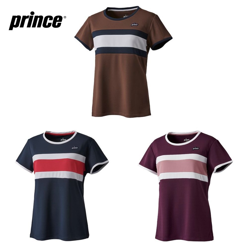 プリンス Prince テニスウェア レディース ゲームシャツ バドミントンウェア WF0040 2020FW