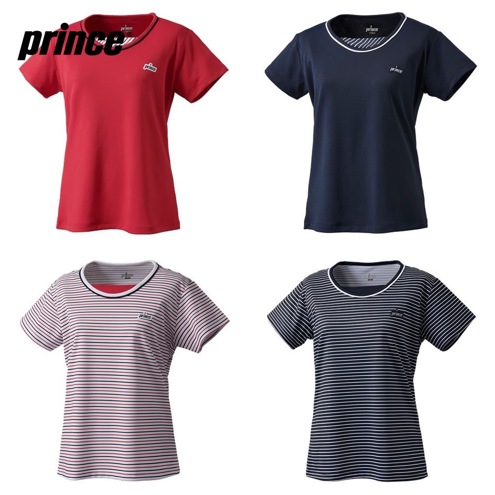 プリンス Prince テニスウェア レディース ゲームシャツ バドミントンウェア WF0048 2020FW
