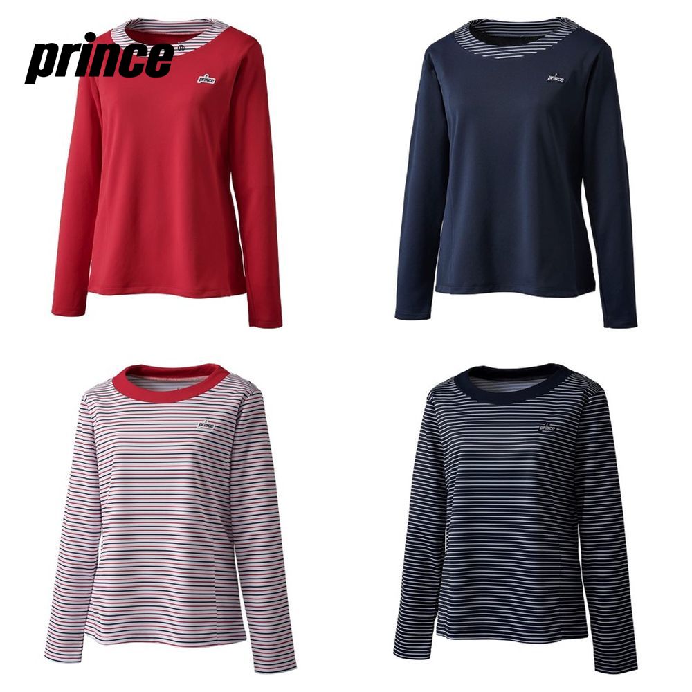 プリンス Prince テニスウェア レディース ロングスリーブシャツ WF0049 2020FW