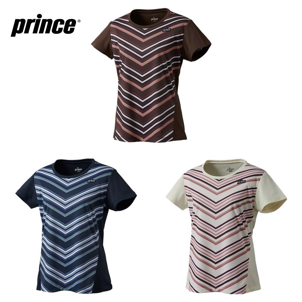 プリンス Prince テニスウェア レディース ゲームシャツ バドミントンウェア WF0051 2020FW