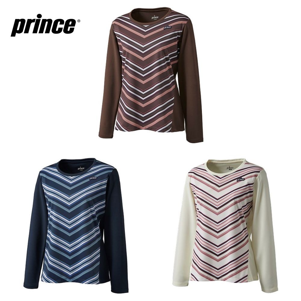プリンス Prince テニスウェア レディース ロングスリーブシャツ WF0052 2020FW