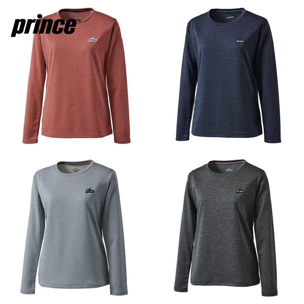 プリンス Prince テニスウェア レディース ロングスリーブシャツ WF0054 2020FW