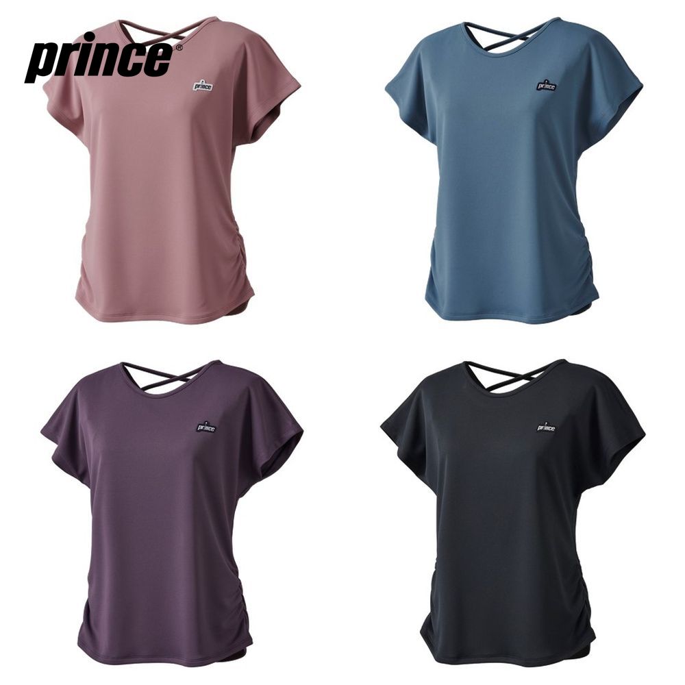 プリンス Prince テニスウェア レディース ゲームシャツ WF0055 2020FW