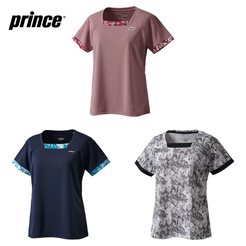 プリンス Prince テニスウェア レディース ゲームシャツ WF0066 2020FW
