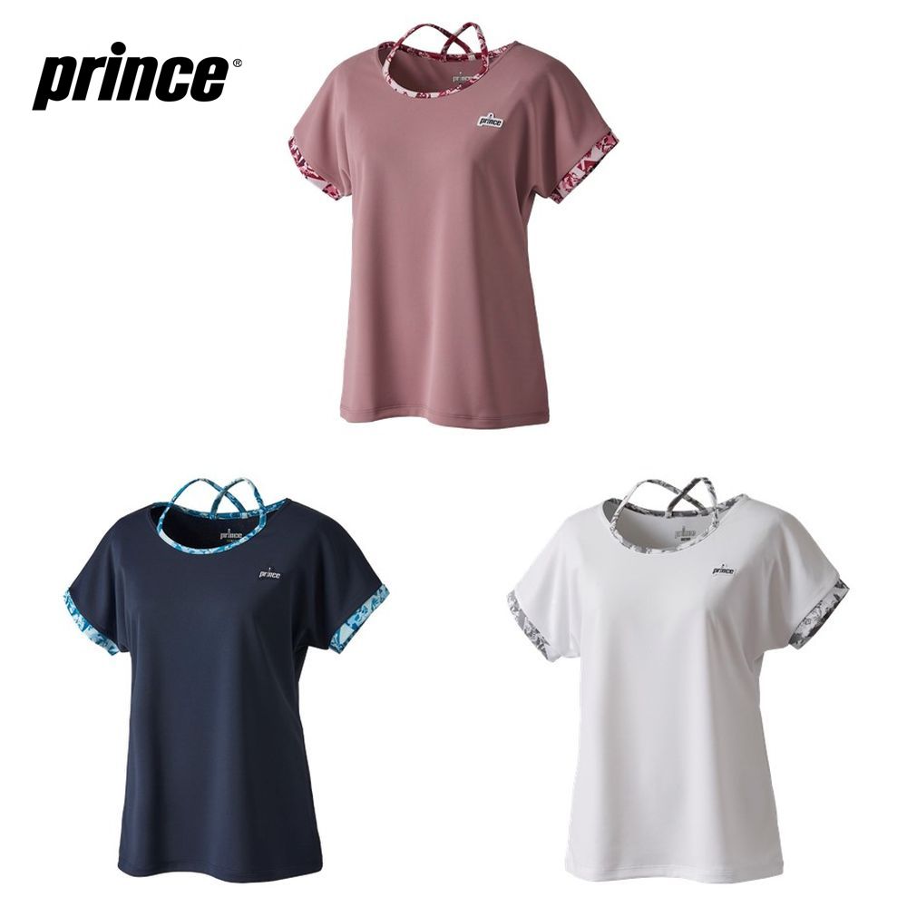 プリンス Prince テニスウェア レディース ゲームシャツ WF0067 2020FW
