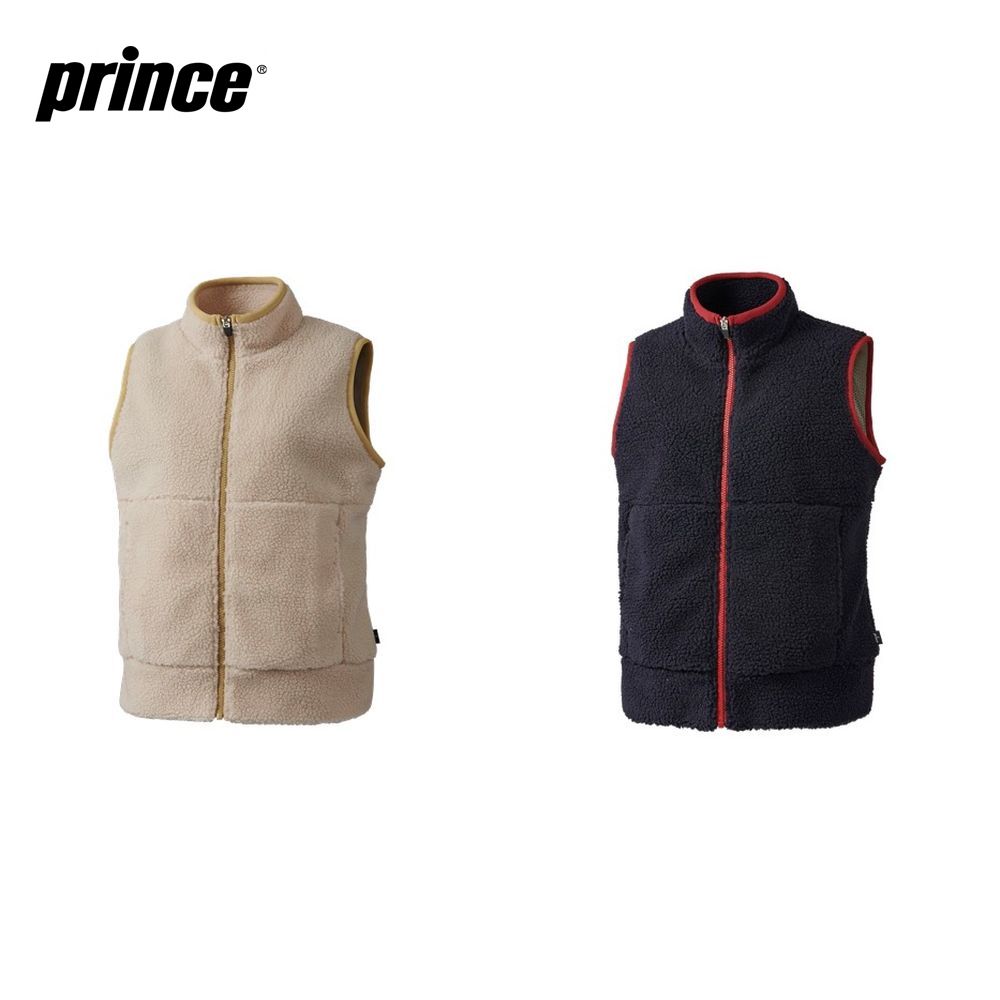 プリンス Prince テニスウェア レディース ボアフリースベスト WF0806 2020FW