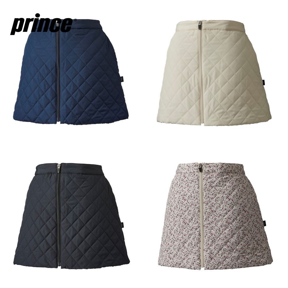プリンス Prince テニスウェア レディース 中綿キルティングスカート WF0809 2020FW