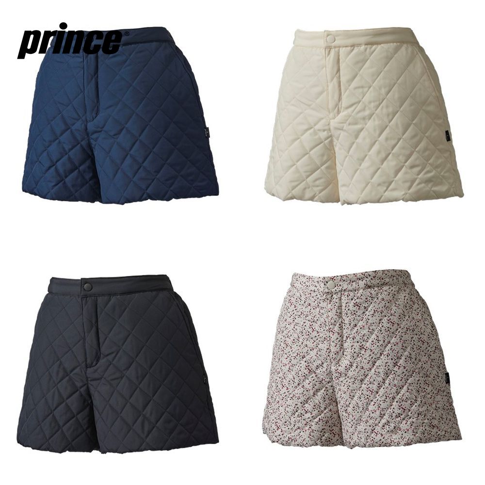 プリンス Prince テニスウェア レディース 中綿キルティングショートパンツ WF0810 2020FW