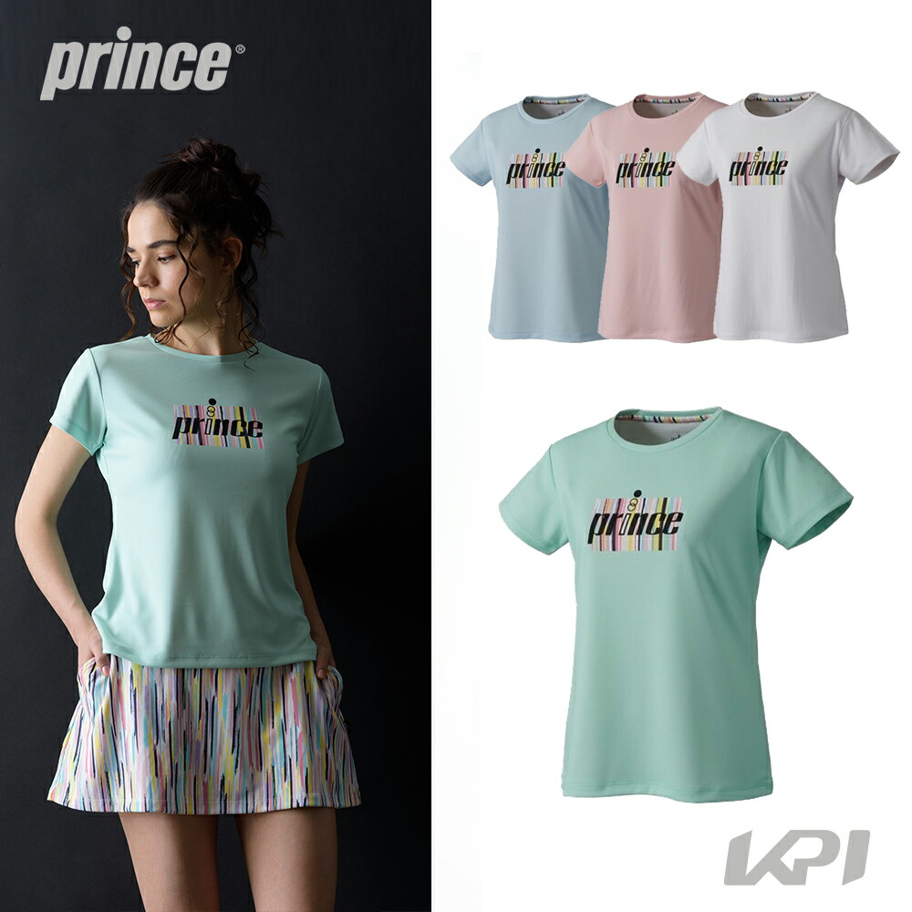 プリンス Prince テニスウェア レディース Tシャツ WF1051 2021FW
