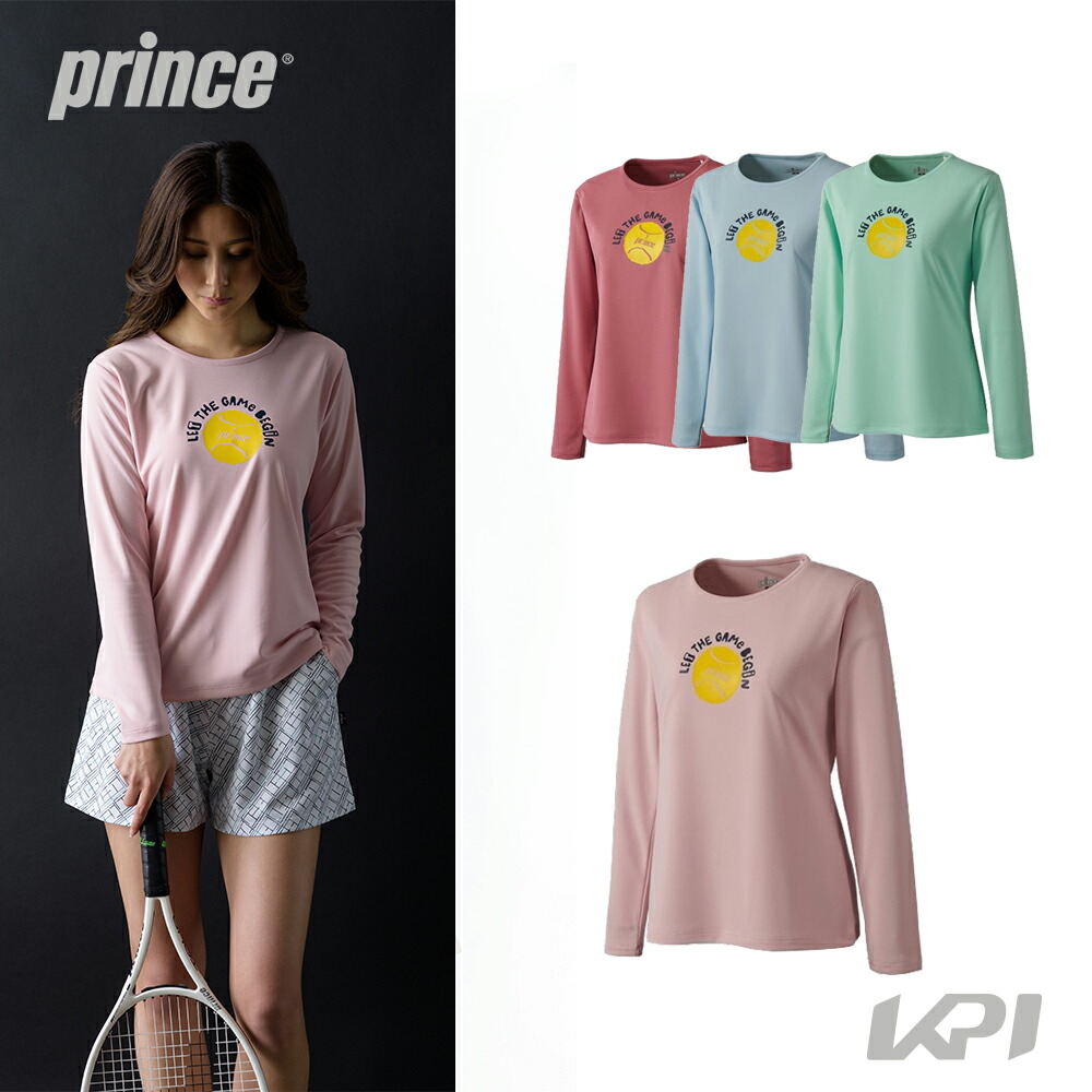 プリンス Prince テニスウェア レディース ロングスリーブシャツ WF1052 2021FW