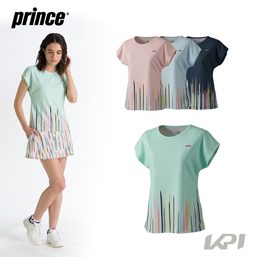 プリンス Prince テニスウェア レディース ゲームシャツ WF1054 2021FW