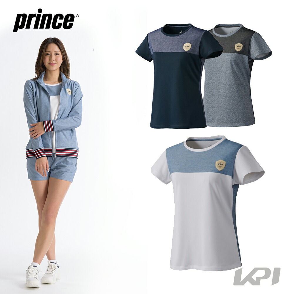 プリンス Prince テニスウェア レディース ゲームシャツ WF1060 2021FW
