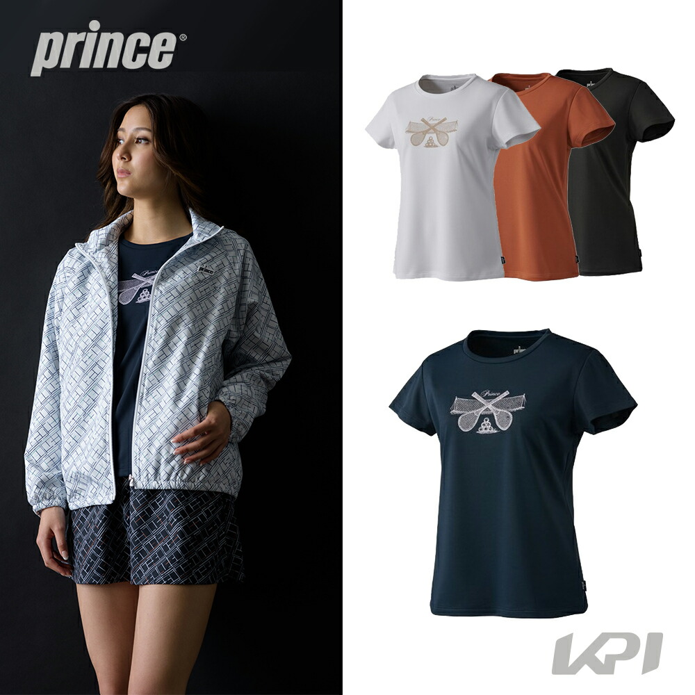 プリンス Prince テニスウェア レディース Tシャツ WF1061 2021FW