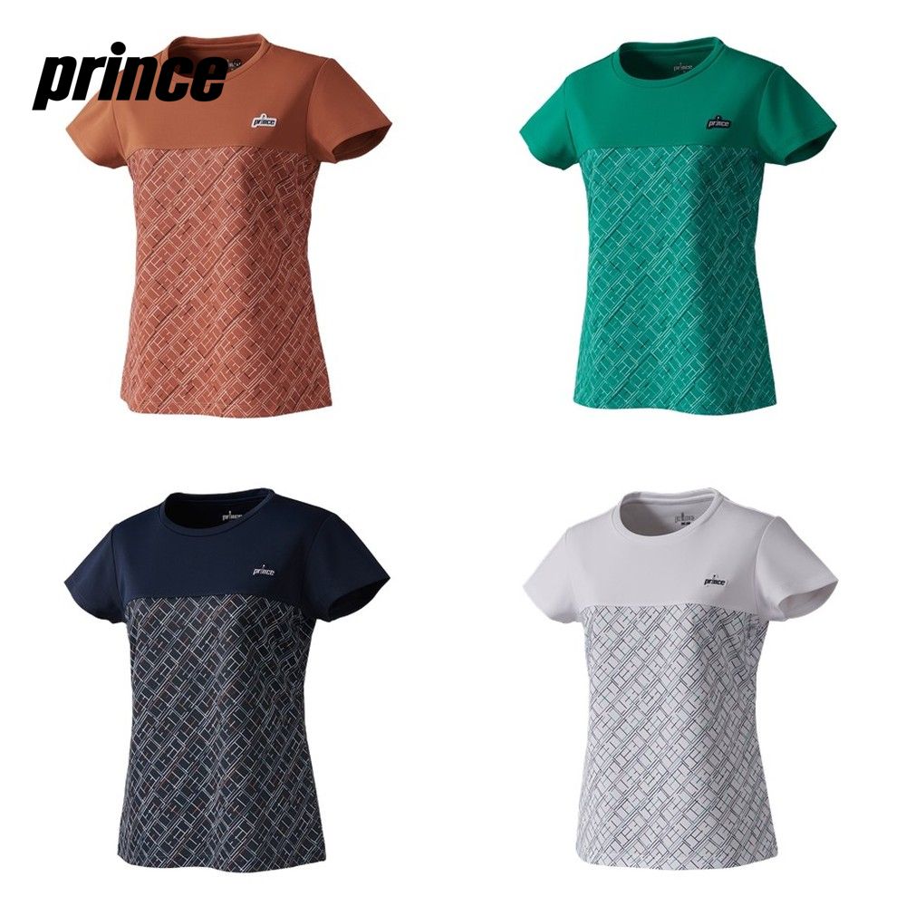 プリンス Prince テニスウェア レディース ゲームシャツ WF1063 2021FW