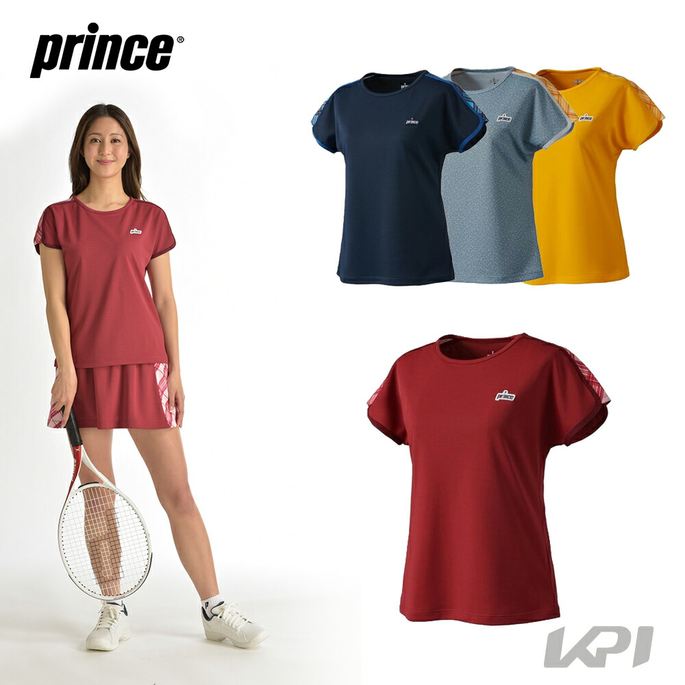 プリンス Prince テニスウェア レディース ゲームシャツ WF1065 2021FW