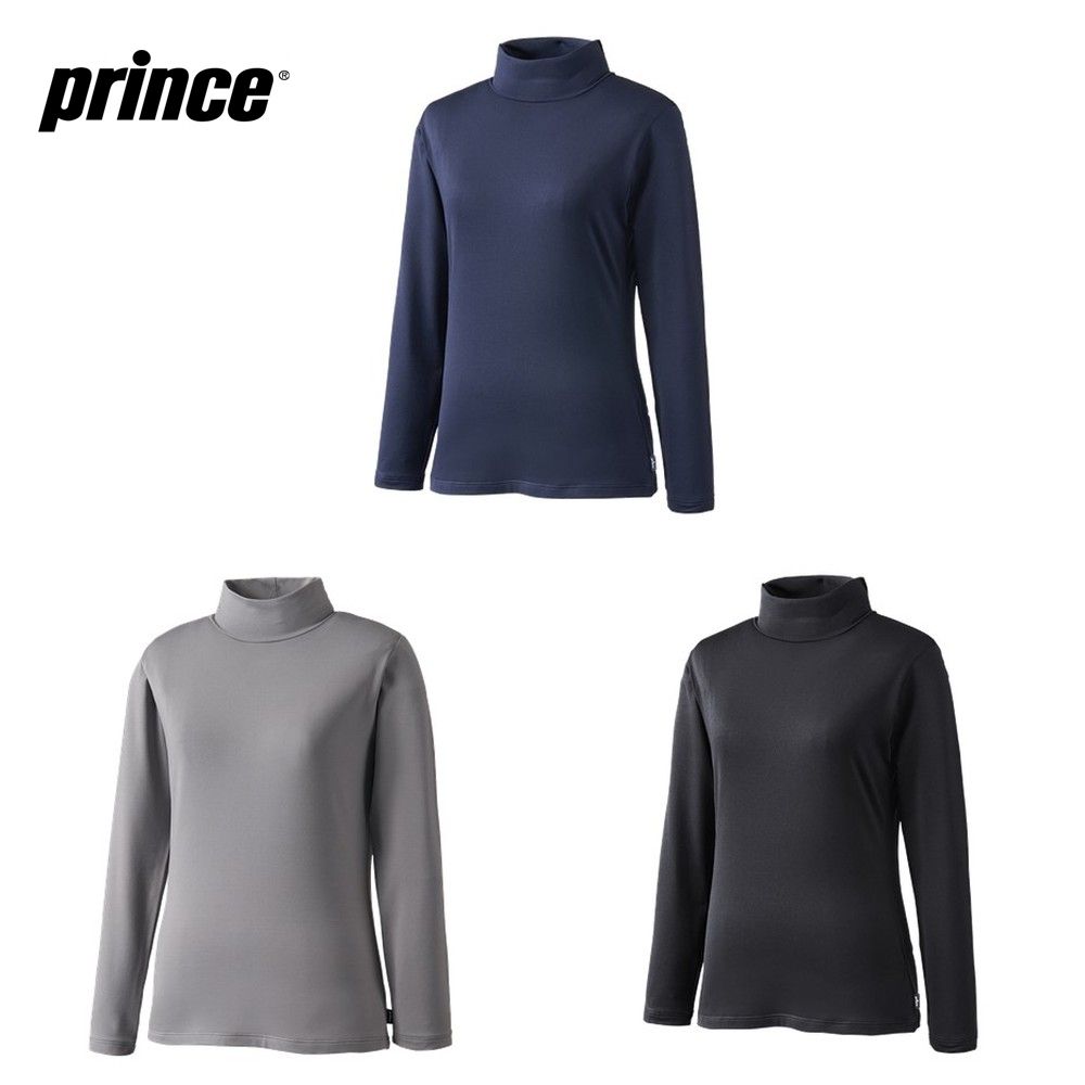 プリンス Prince テニスウェア レディース 裏起毛ロングスリーブインナー WF1074 2021FW
