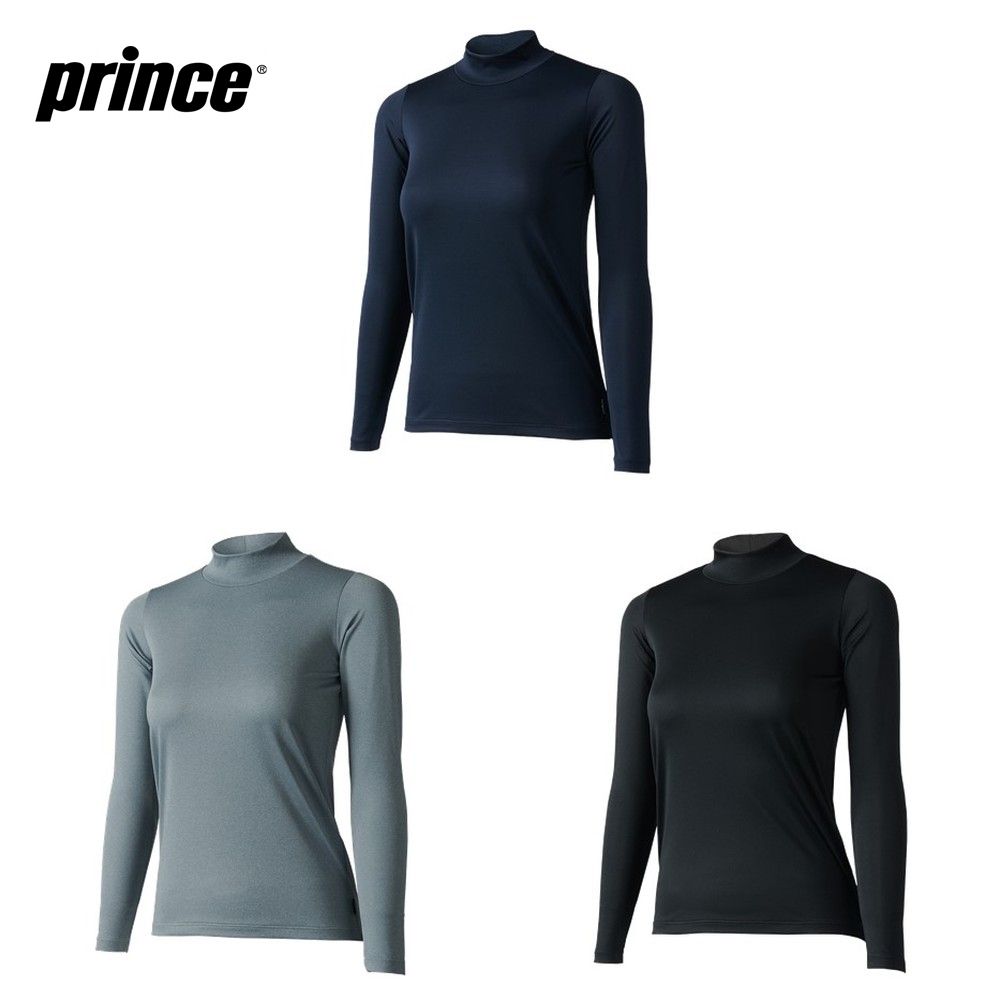 プリンス Prince テニスウェア レディース 蓄熱ロングスリーブインナー WF1075 2021FW
