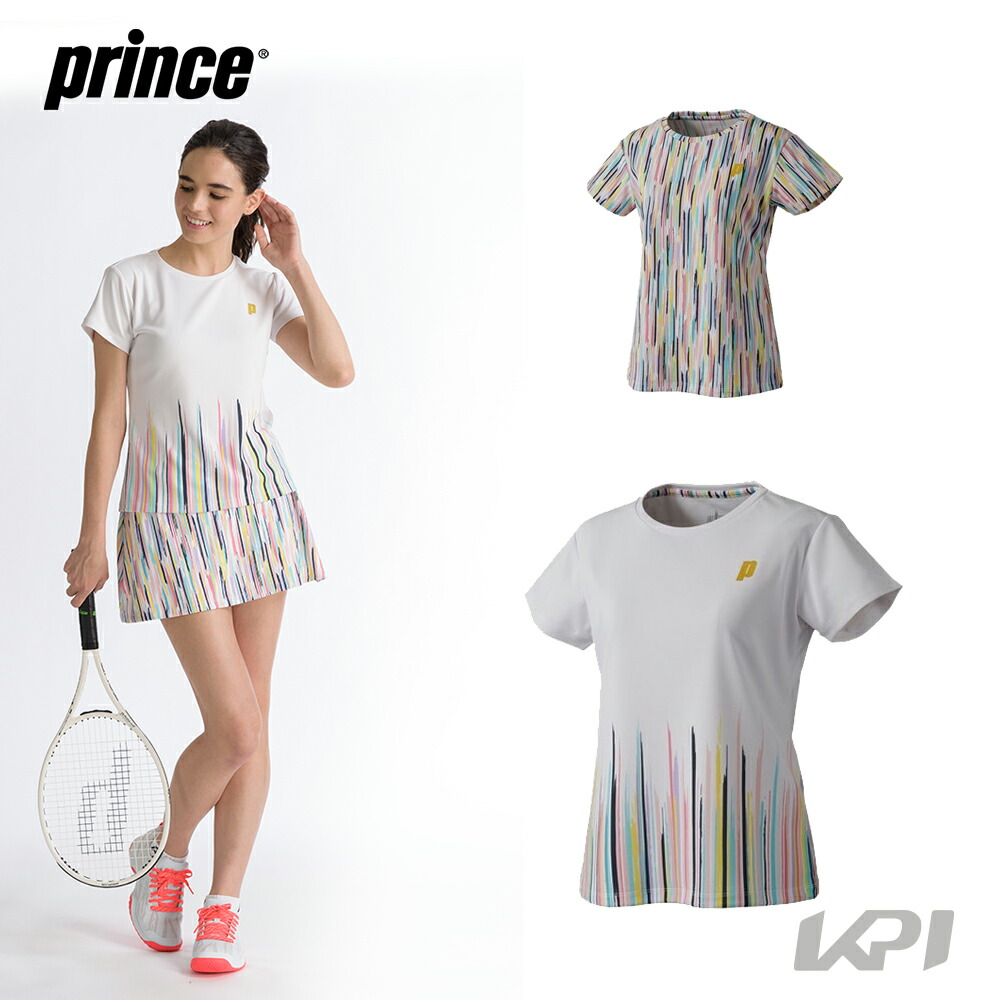 プリンス Prince テニスウェア レディース ゲームシャツ WF1076 2021FW