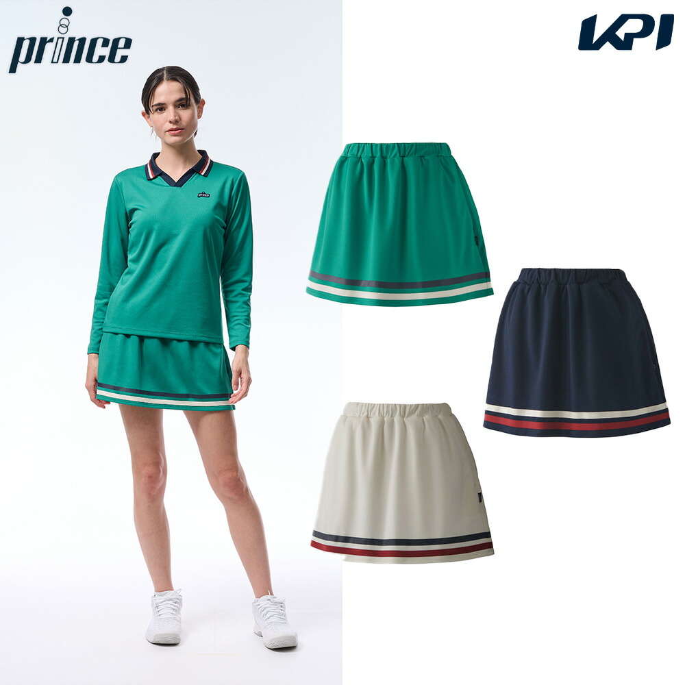 プリンス Prince テニスウェア レディース   スカート WF5331 2025FW 7月下旬発売予定※予約