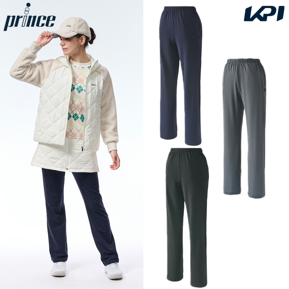 プリンス Prince テニスウェア レディース   裏起毛スリムフィットパンツ WF5349 2025FW 9月下旬発売予定※予約