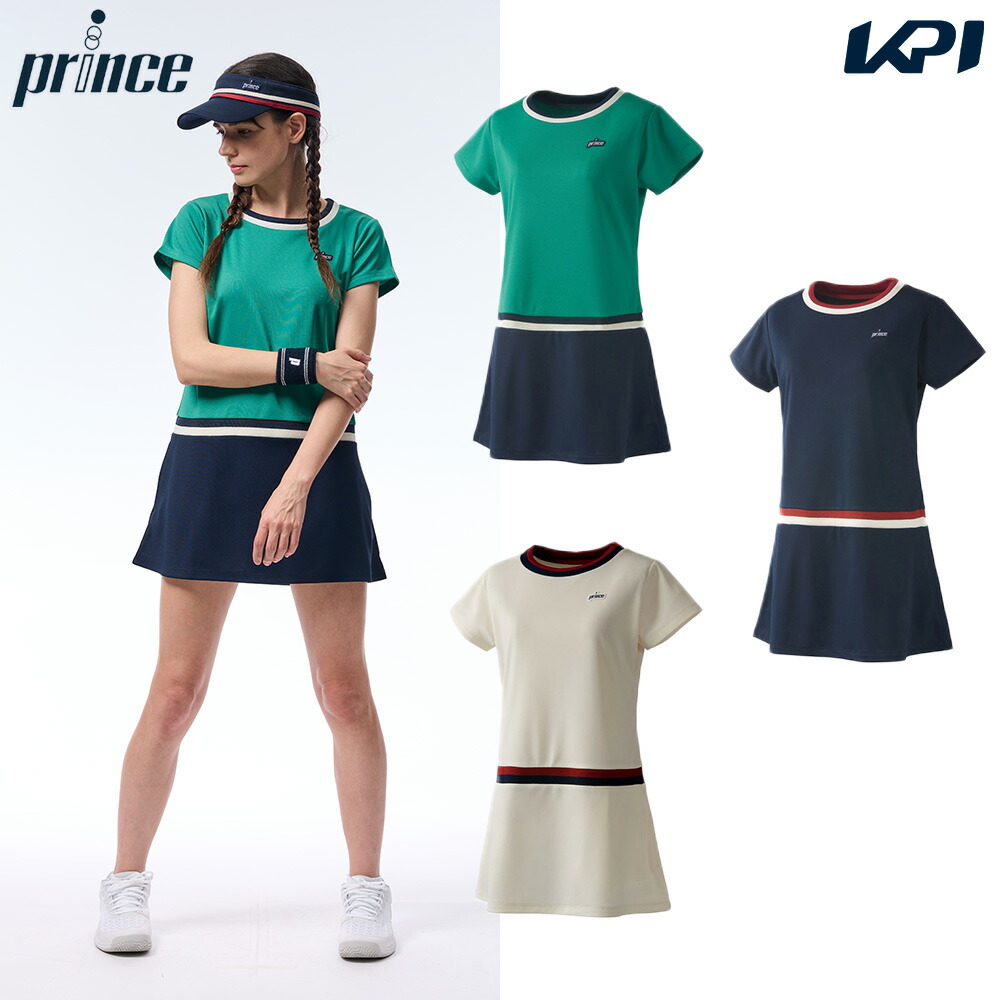 プリンス Prince テニスウェア レディース   ワンピース WF5410 2025FW 7月下旬発売予定※予約