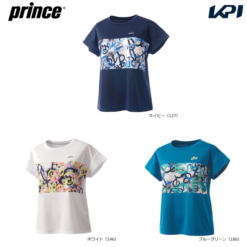 プリンス Prince テニスウェア レディース   ゲームシャツ WF6031 2026FW 7月下旬発売予定※予約