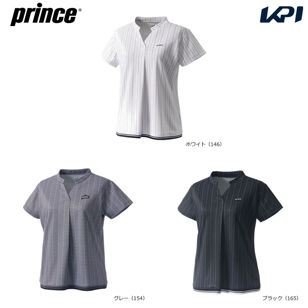 プリンス Prince テニスウェア レディース   ゲームシャツ WF6032 2026FW 7月下旬発売予定※予約
