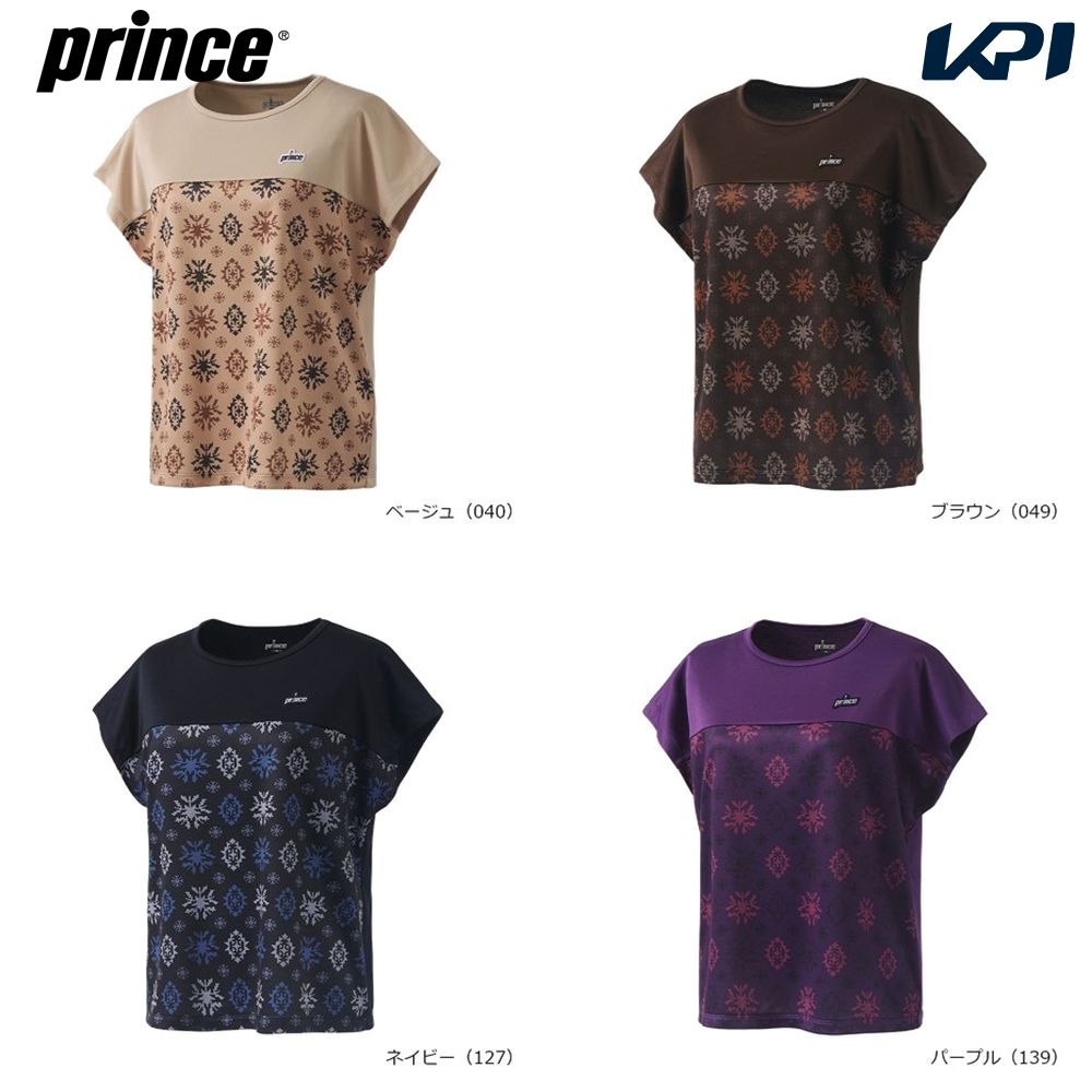 プリンス Prince テニスウェア レディース   ゲームシャツ WF6045 2026FW 8月下旬発売予定※予約