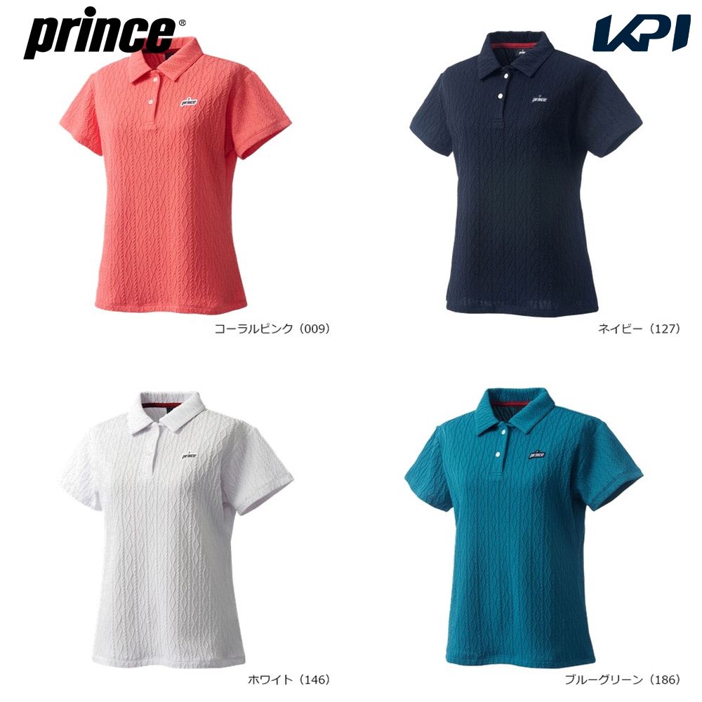 プリンス Prince テニスウェア レディース   ポロシャツ WF6120 2026FW 7月下旬発売予定※予約