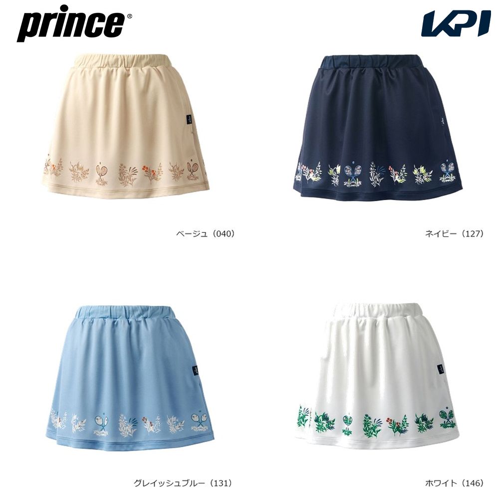 プリンス Prince テニスウェア レディース   スカート WF6332 2026FW 7月下旬発売予定※予約
