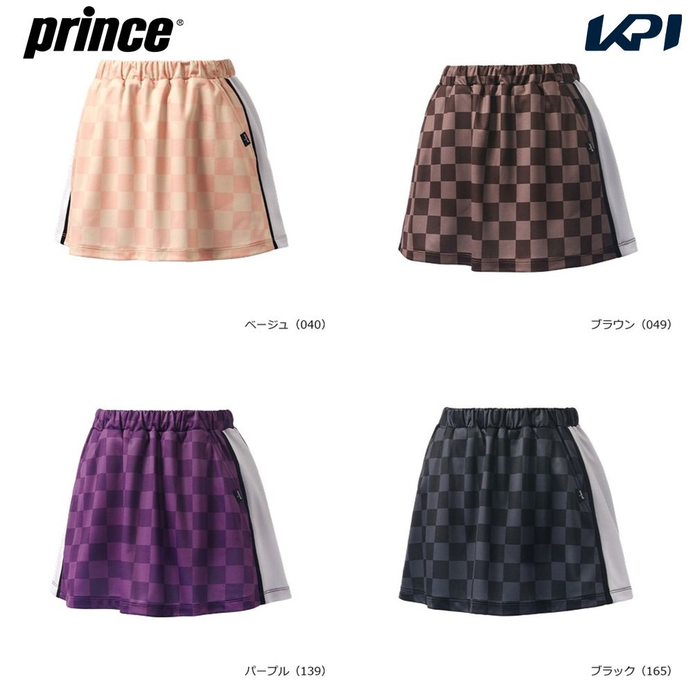 プリンス Prince テニスウェア レディース   スカート WF6344 2026FW 8月下旬発売予定※予約