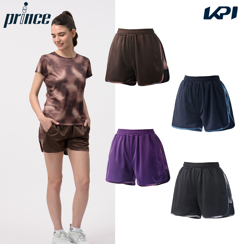 プリンス Prince テニスウェア レディース   ショートパンツ WF6347 2026FW 8月下旬発売予定※予約