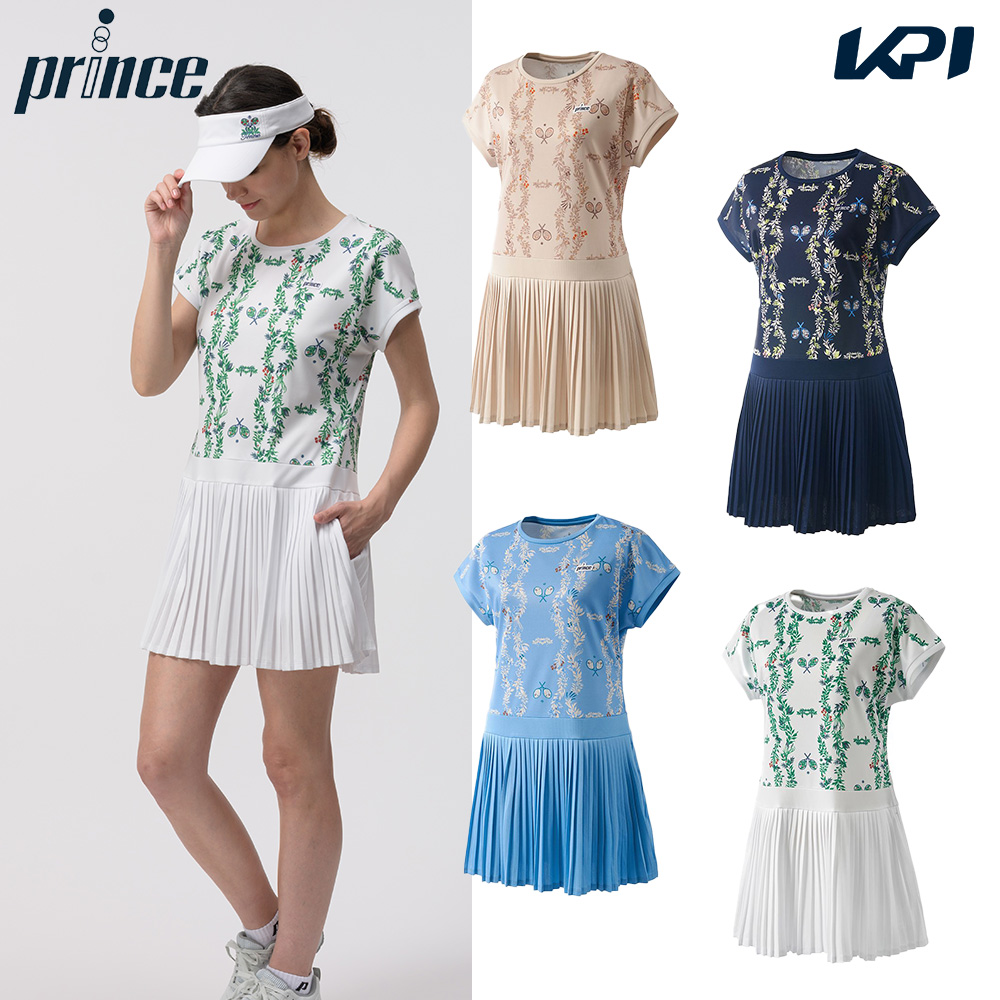 プリンス Prince テニスウェア レディース   ワンピース WF6411 2026FW 7月下旬発売予定※予約