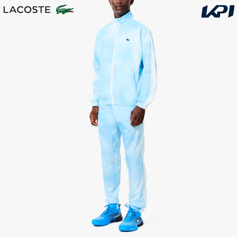 ラコステ LACOSTE テニスウェア メンズ   『ダニール・メドベージェフ』セットアップテニストラックスーツ WH2609-99-E7B 2024FW