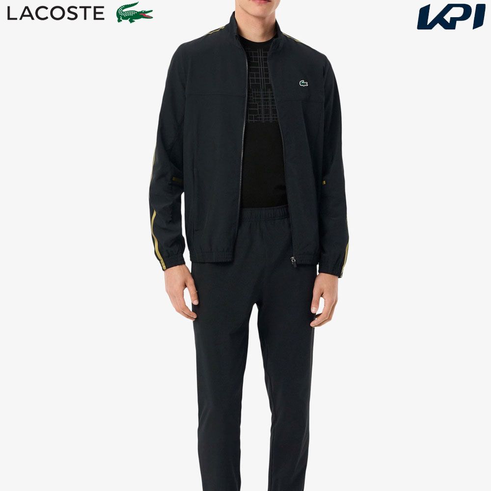 ラコステ LACOSTE テニスウェア メンズ   『ノバク・ジョコビッチ』ラインドトラックスーツ WH4752-99-031 2025FW 8月下旬発売予定※予約