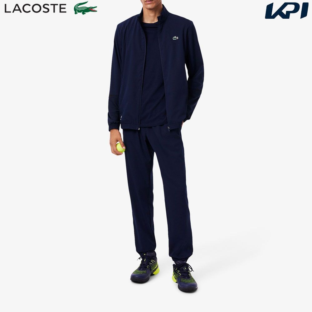 ラコステ LACOSTE テニスウェア メンズ   『ダニール・メドベージェフ』バックヨークプリントトラックスーツ WH4764-99-423 2025FW 8月下旬発売予定※予約