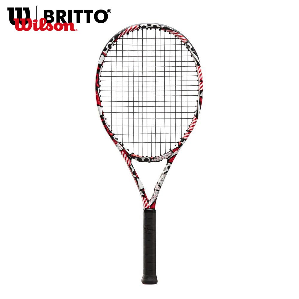 「ガット張り上げ済み」ウイルソン Wilson テニスジュニアラケット  CLASH 26 ROMERO BRITTO クラッシュ26 ロメロ・ブリットモデル WR075210F