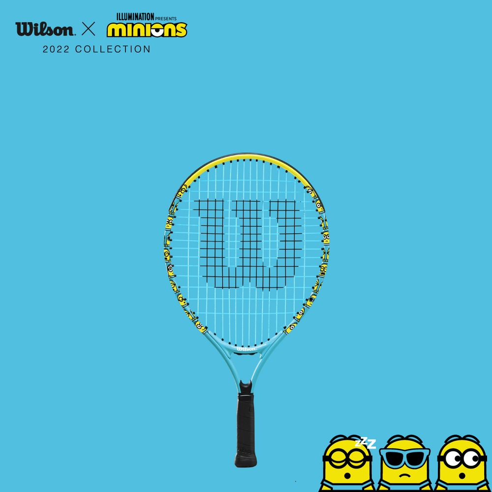 「ガット張り上げ済み」ウイルソン Wilson ジュニアテニスラケット ジュニア MINIONS 2.0 JR 19 ミニオンズ WR097010H
