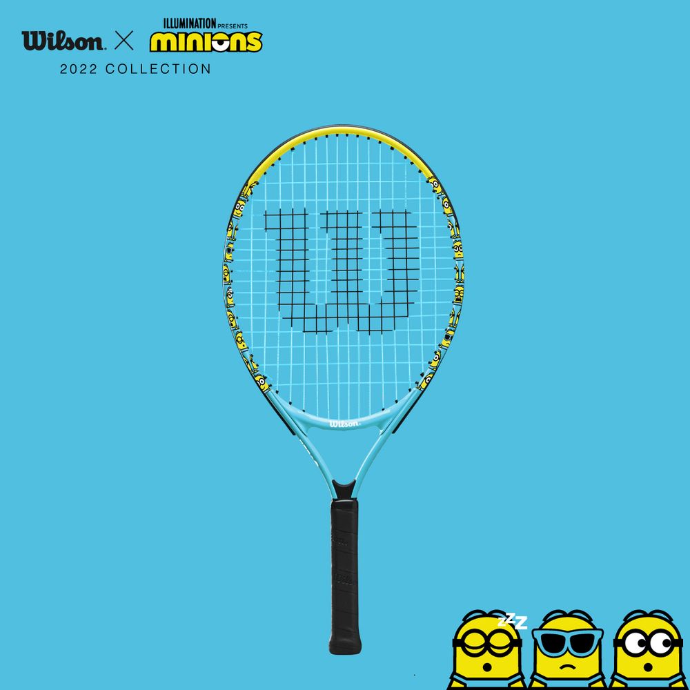 「ガット張り上げ済み」ウイルソン Wilson ジュニアテニスラケット ジュニア MINIONS 2.0 JR 23 ミニオンズ WR097210H