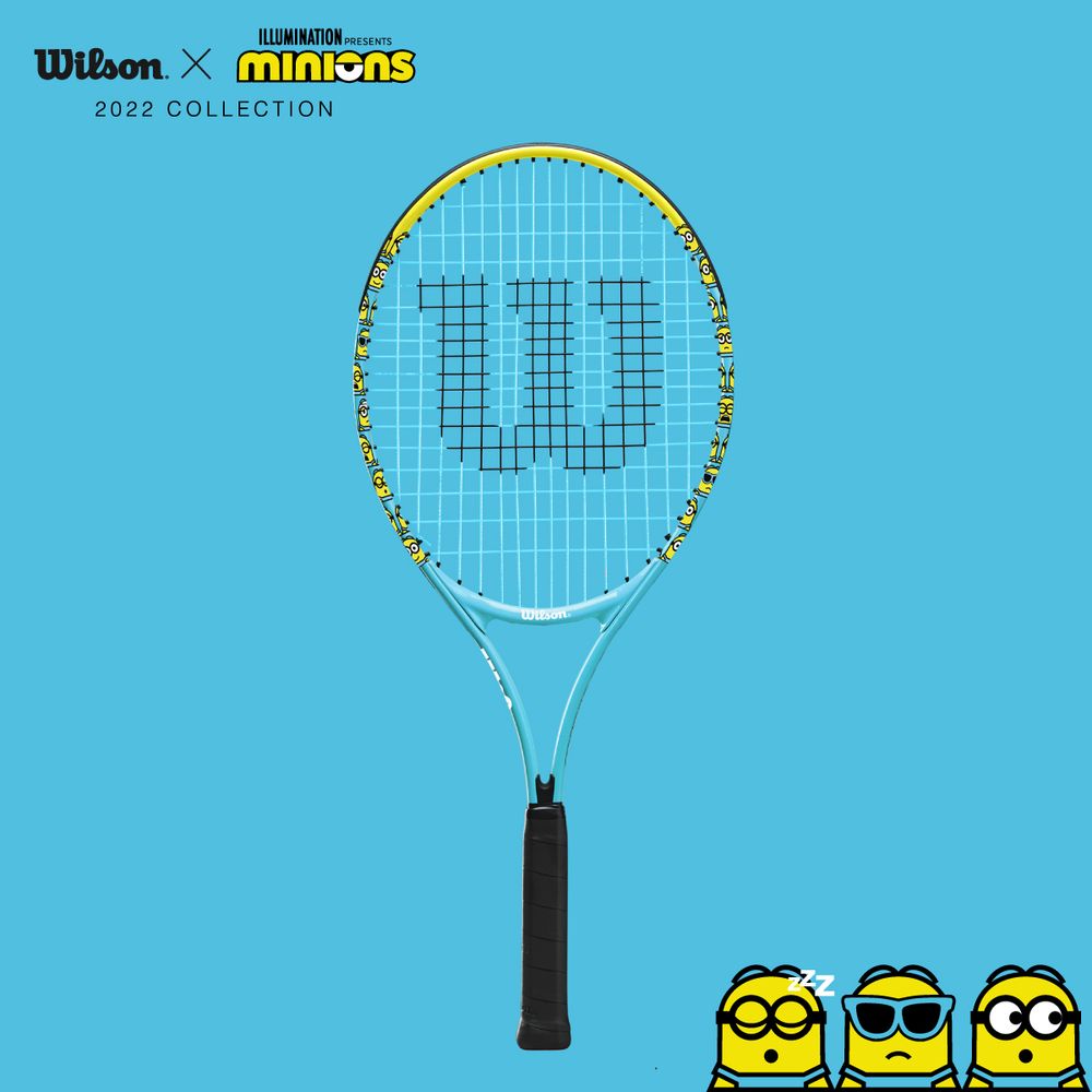「ガット張り上げ済み」ウイルソン Wilson ジュニアテニスラケット ジュニア MINIONS 2.0 JR 25 ミニオンズ WR097310H