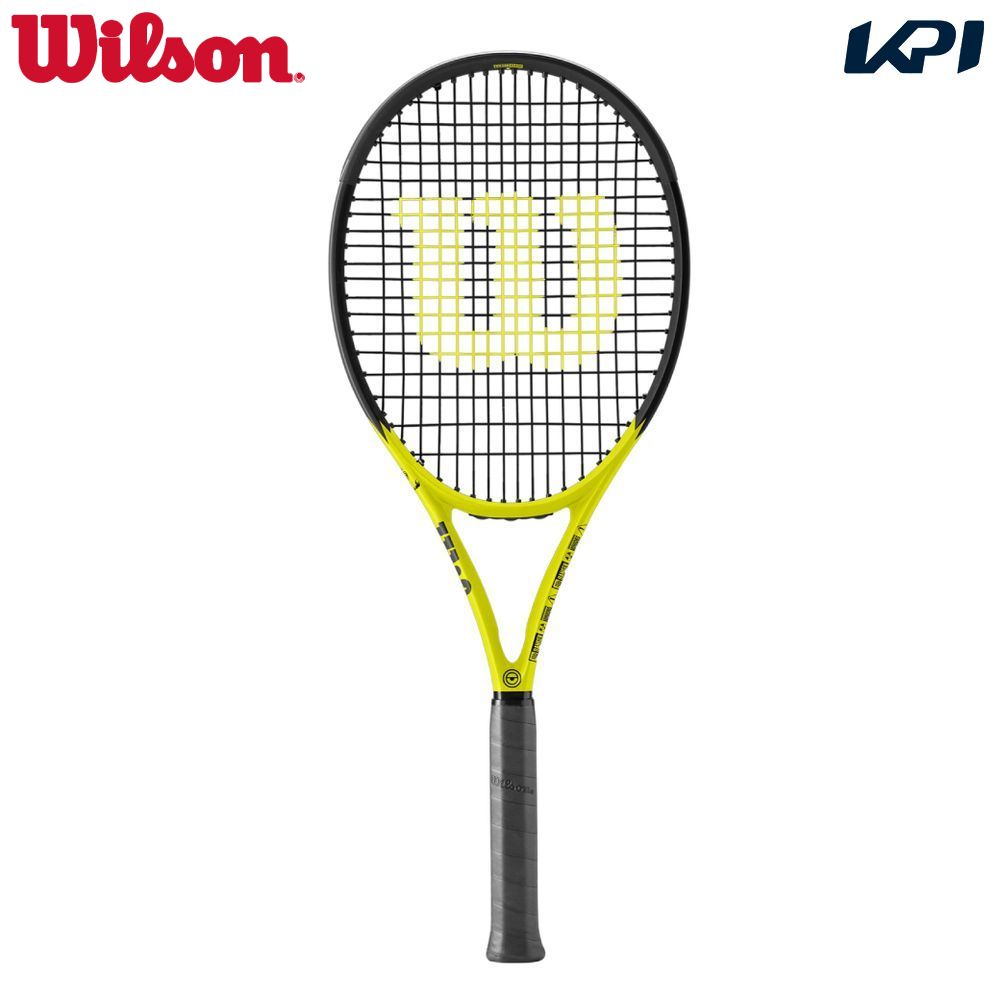 ウイルソン Wilson 硬式テニスラケット  MINIONS CLASH 100 V2.0ミニオンズ 2023 クラッシュ100 WR124711U フレームのみ