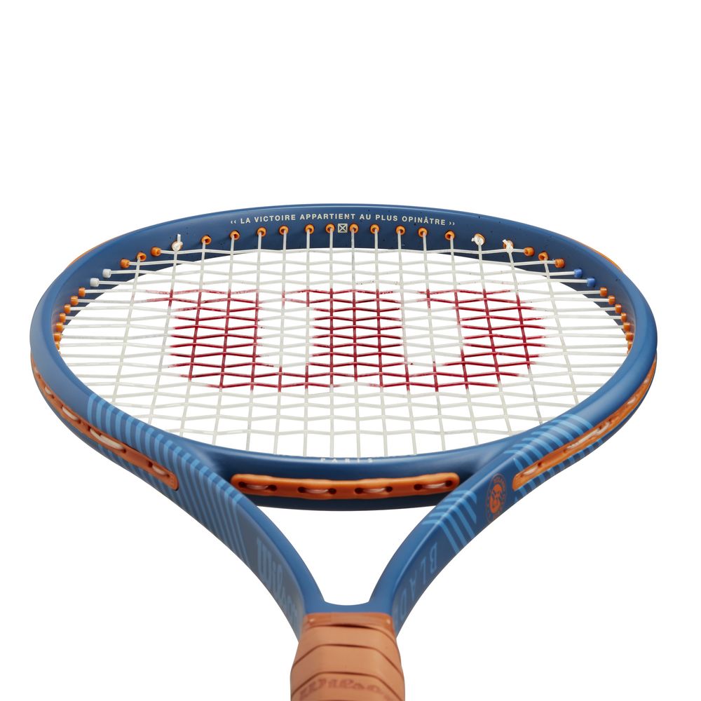 ウイルソン Wilson 硬式テニスラケット BLADE 98 16X19 V9 ブレード 98 RG ROLAND GARROS 2024  フレームのみ WR150611U - KPI CLUB（KPI公式オンラインストア）