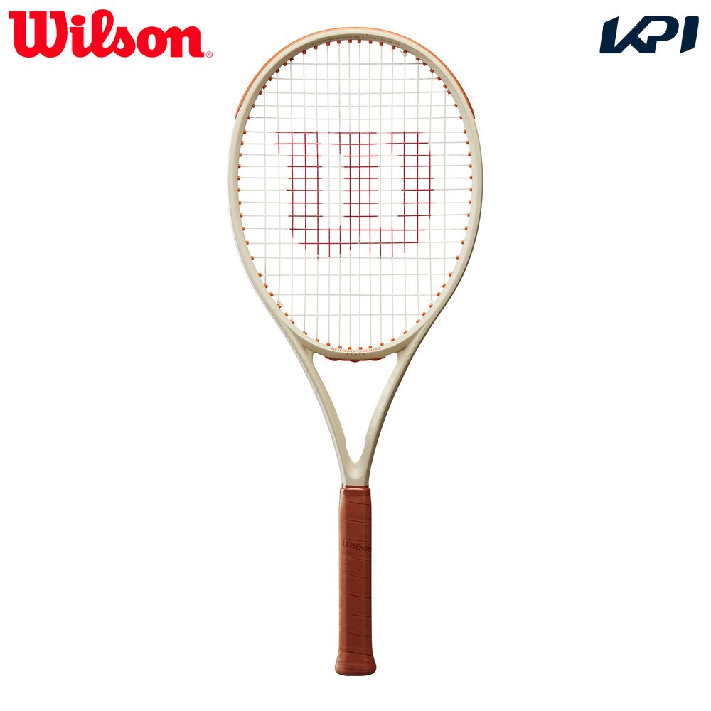 ウイルソン Wilson 公式テニスラケット CLASH 100 V2 クラッシュ 100 RG ROLAND GARROS 2024 フレームのみ WR150711U 4月下旬発売予定※予約