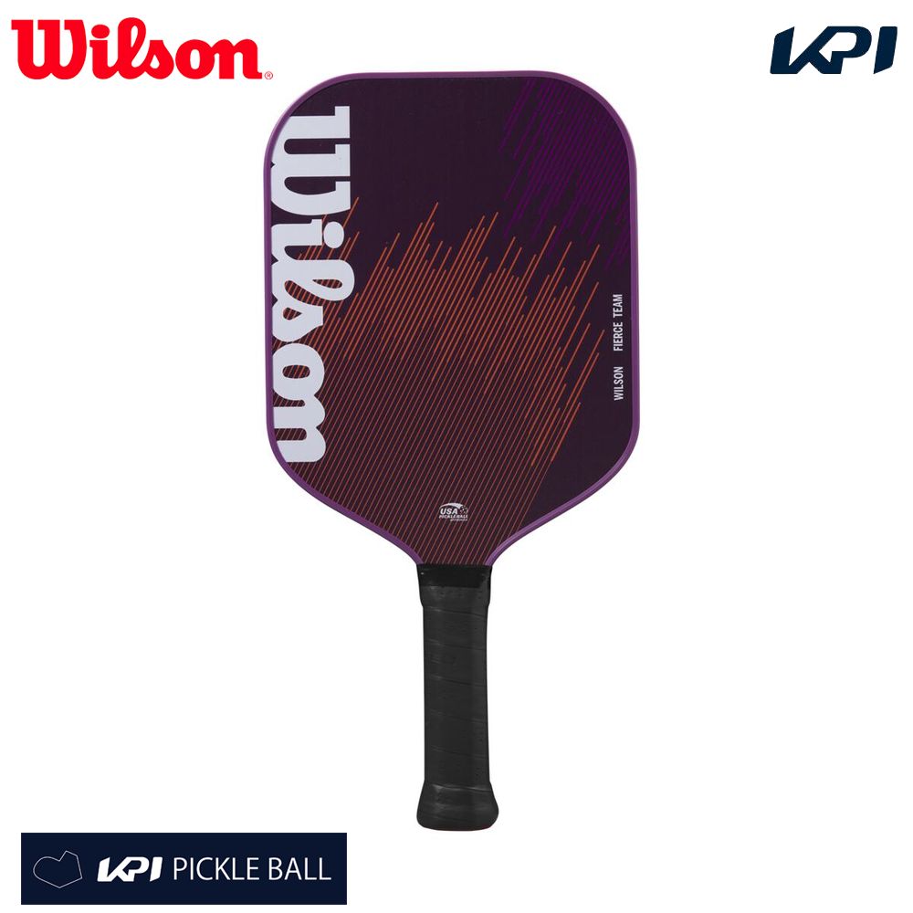 ウイルソン Wilson ピックルボール パドル    FIERCE TEAM PURPLE フィアース チーム パープル WR161011U 3月中旬発売予定※予約