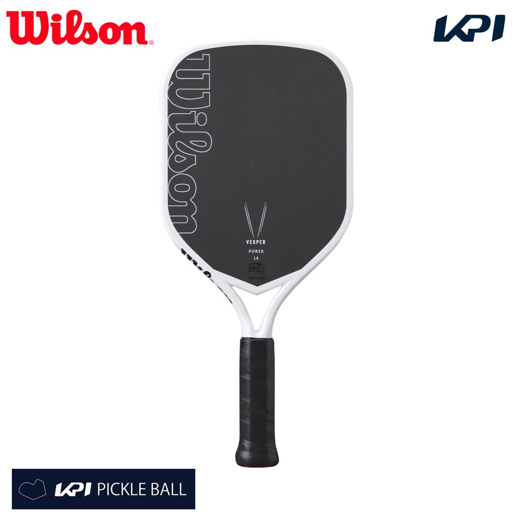 ウイルソン Wilson ピックルボールラケット    VESPER POWER PB PADDLE ヴェスパーパワー WR181111U 11月上旬発売予定※予約